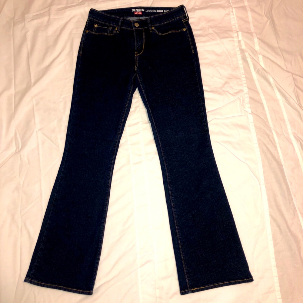 Denizen from Levi’s Jeans Boot Cut Dark Wash